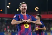 برشلونة 4-2 سيلتا: ثلاثية ليفاندوفسكي تقرب من ريال مدريد