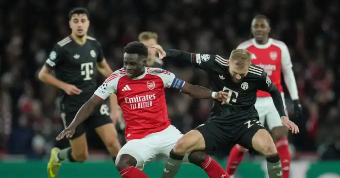 2d5271d99a08ce4284cc1cb3c66d8030 أرسنال الوحيد غير المهزوم في دوري الأبطال بعد هزائم بايرن وإنتر