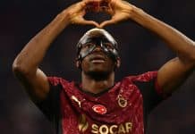 هاتريك اوسيمين يحطم 4 ارقام قياسية في دوري ابطال اوروبا