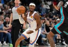 جيلجوس ألكسندر يسجل 35 نقطة ويقود ثاندر للفوز على جريزليز