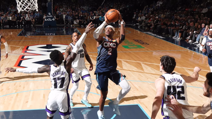 اوكلاهوما سيتي ثاندر 15 فوزا من 16: جيلجيس-الكسندر 33 نقطة وصدارة NBA المطلقه