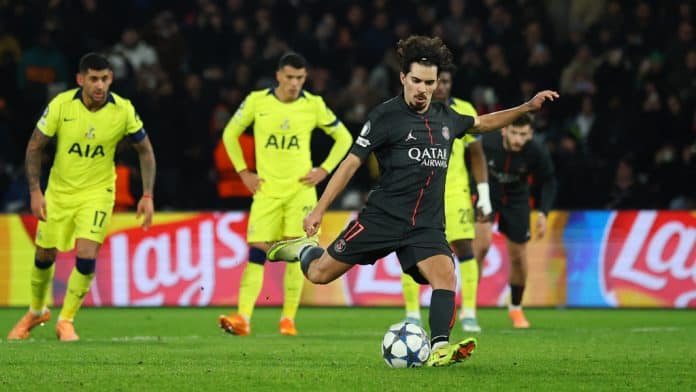 فيتينيا يسجل ثلاثية تاريخية ضد توتنهام.. القائمة الكاملة للهاتريك ضد الإنجليز