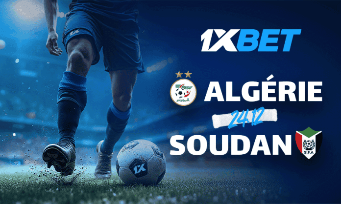 Algeria-Sudan_FR Algérie vs Soudan Coupe d'Afrique 2025 avec 1xBet