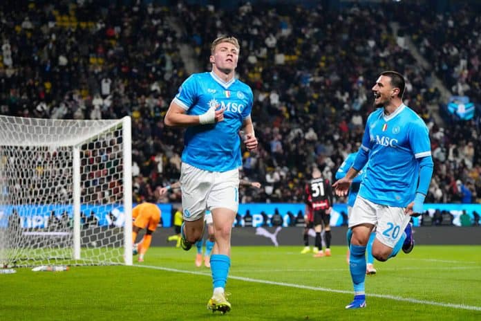 نابولي يهزم ميلان 2-0 في السوبر الإيطالي!