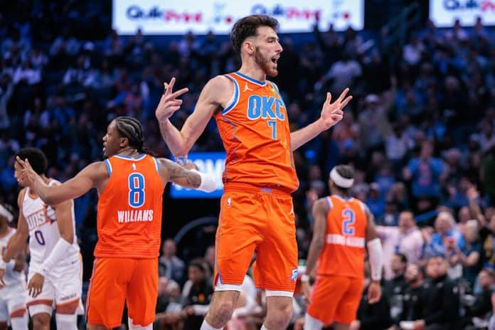 Phoenix Suns v Oklahoma City Thunder: Emirates NBA Cup - Quarterfinals أوكلاهوما 24-1: يعيدون تاريخ ووريورز!