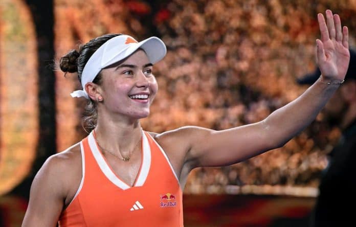 G_U9JkUbAAAVncg إيفا يوفيتش تُقصي باوليني وتبلغ ثمن نهائي أستراليا