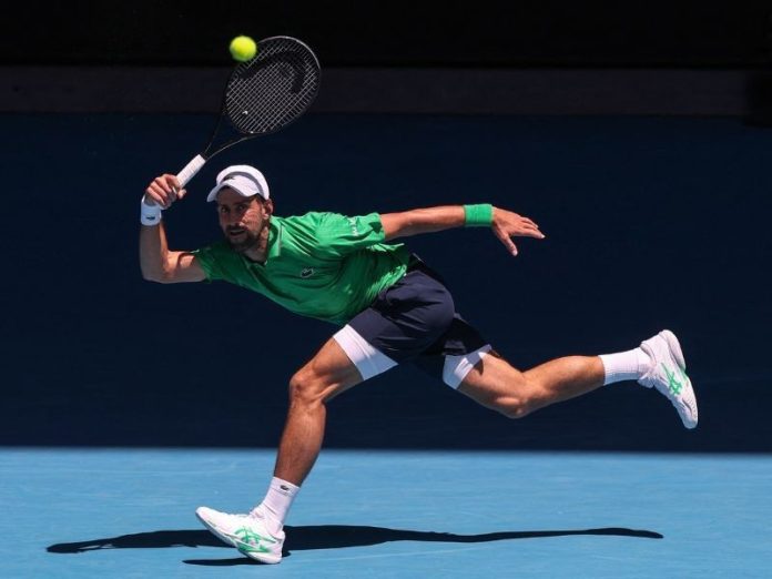 novak-djokovic-australian-open-tennis_2026-01-22_14-36-09 ديوكوفيتش وسينر يتأهلان بقوة.. فافرينكا يعود بإنجاز تاريخي