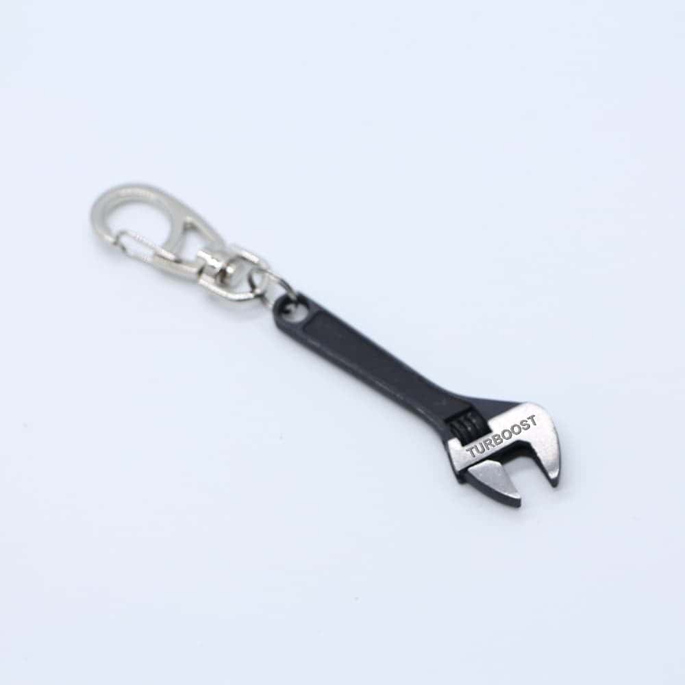 2.5 inch mini adjustable wrench keychain.