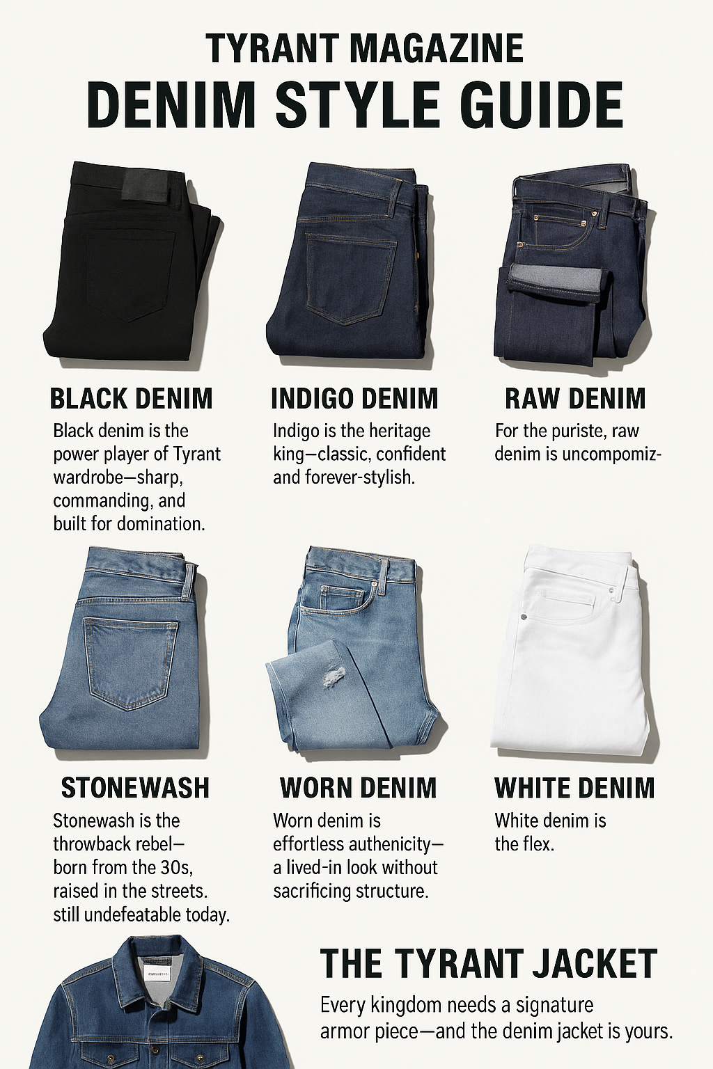 🛠️ TOUGH BUSINESS: THE POWER OF DENIM