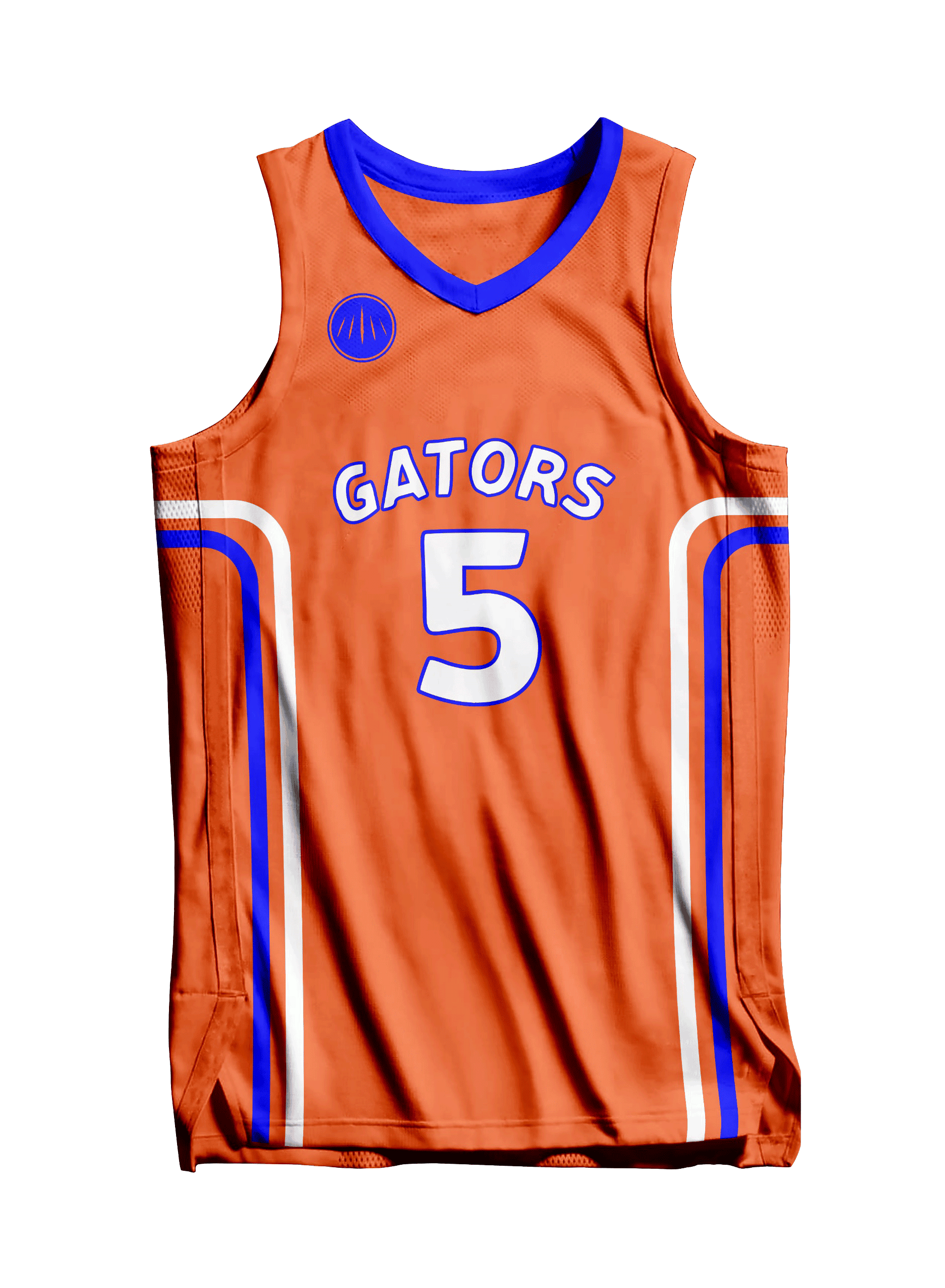 Spark Gators Jersey – Orange Wave Edition