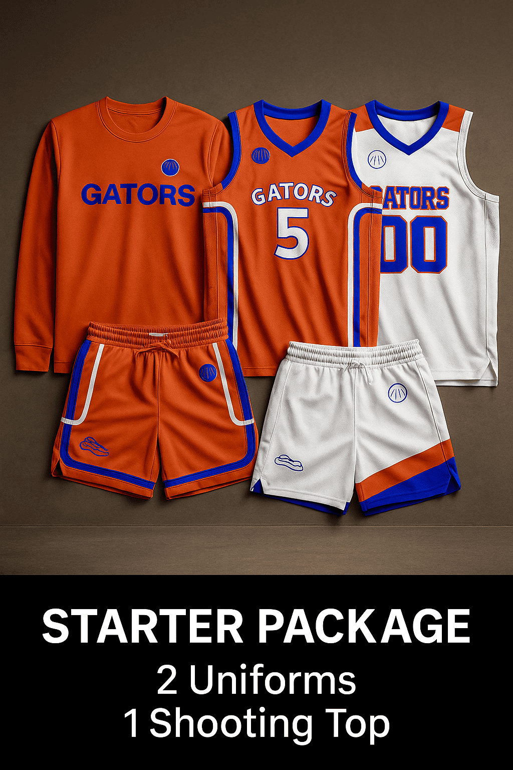 Starter package apparel