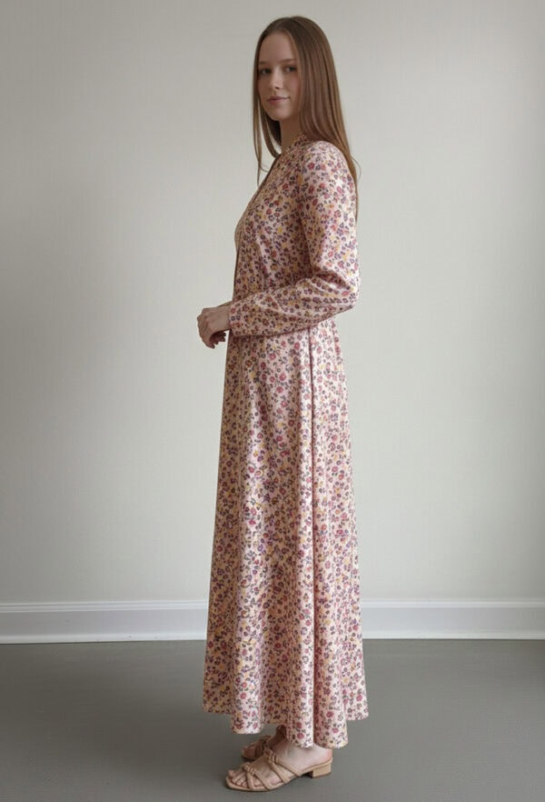 Elegant floral maxi dress for women, Umeed Designs.