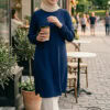 Modest fashion, hijab style, women’s outerwear, casual streetwear, Canadian handmade clothing.