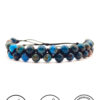 Colorful handmade beaded bracelet by Umeed Designs, crafted in Canada.