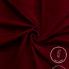 Elegant deep red fabric with gold specks, lightweight and non-slip for versatile use.