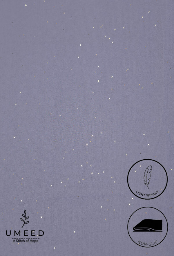 Elegant light-weight, non-slip notebook with a starry sky design.