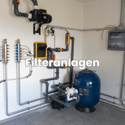 Filteranlage im Keller