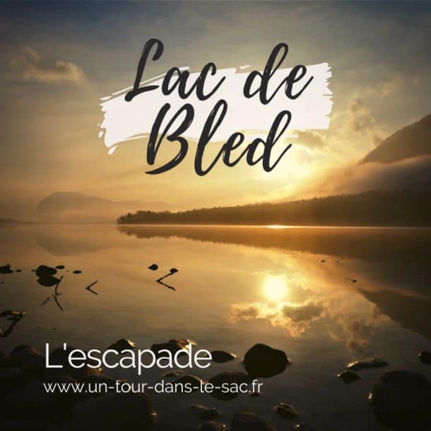 Lac de Bled en Hiver, Slovénie