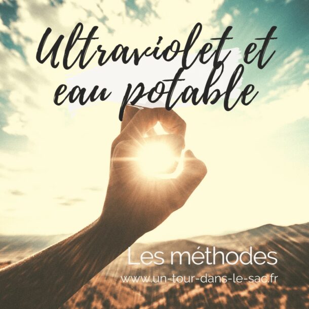 Eau potable et ultraviolets