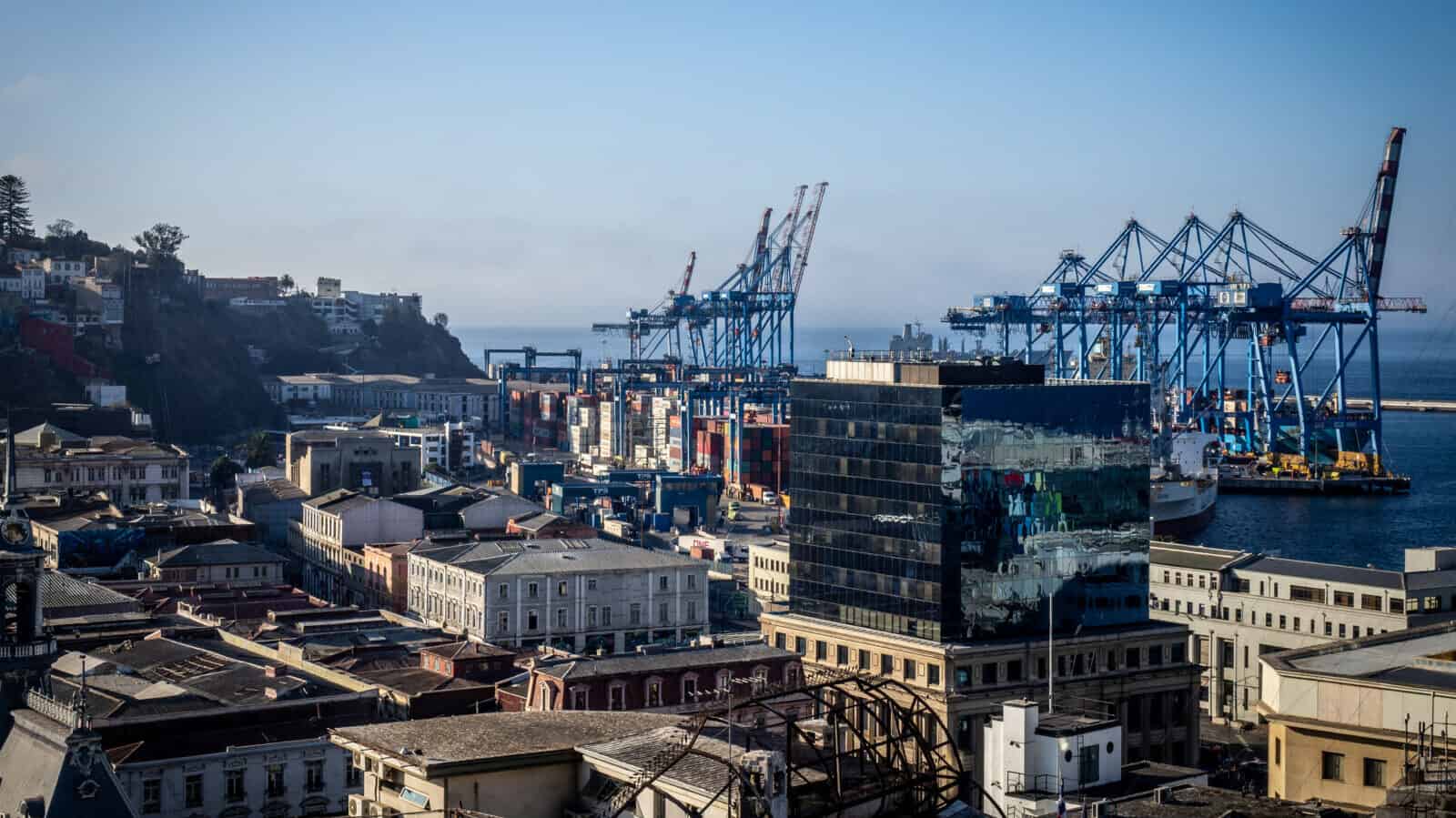 Visiter la ville basse Valparaiso