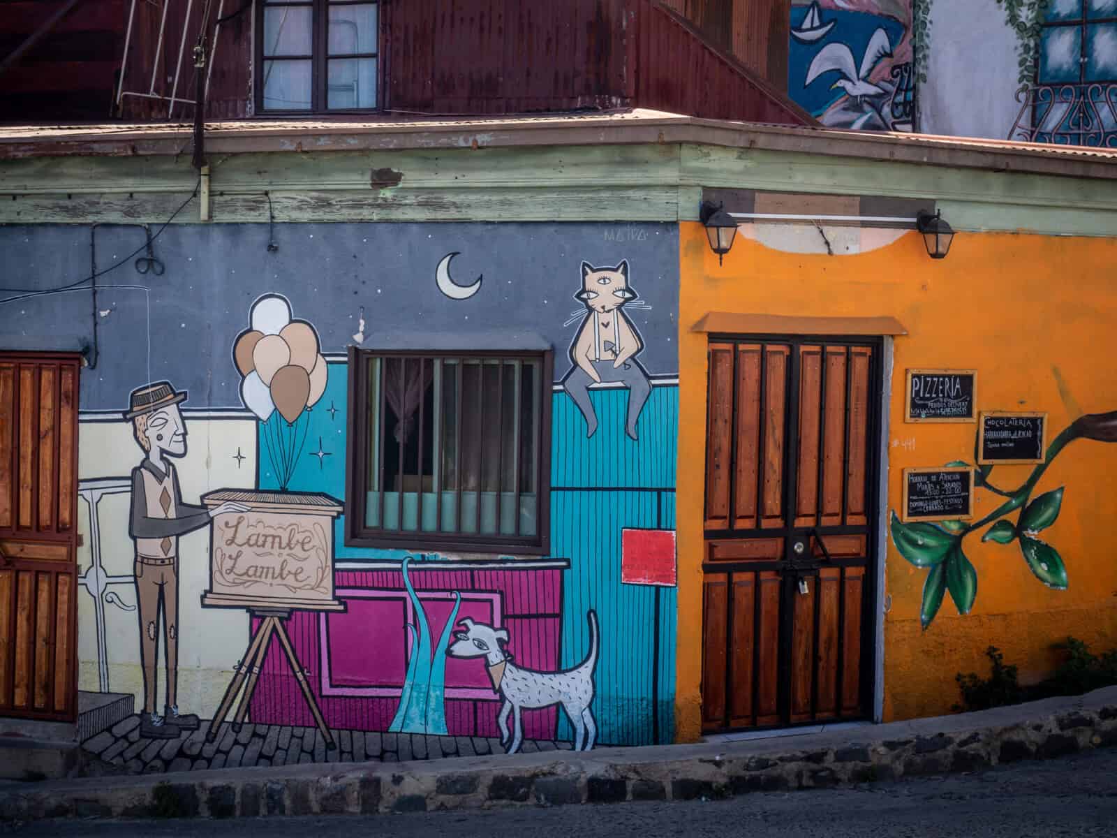 Le street art de valparaiso