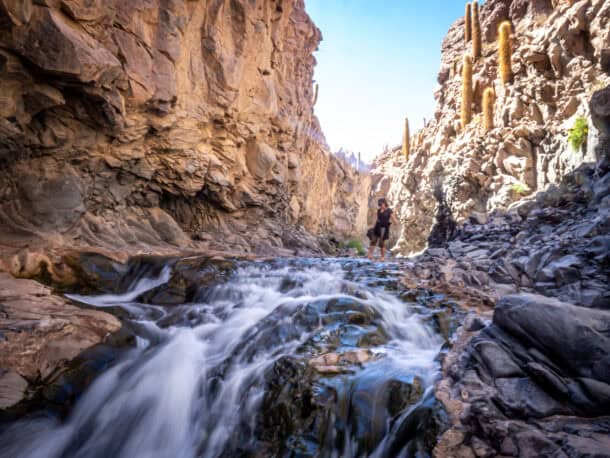 Canyon Guatin désert atacama