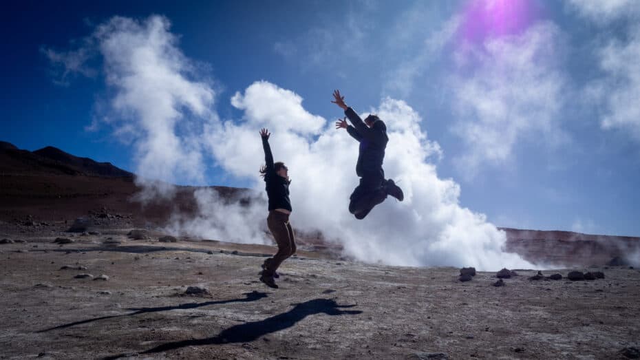 Geysers Sol de Mañana Sud Lipez Bolivie