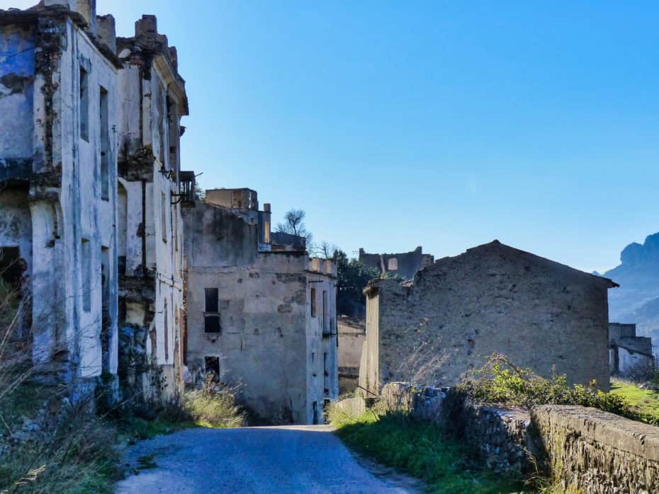 Village fantome Sardaigne
