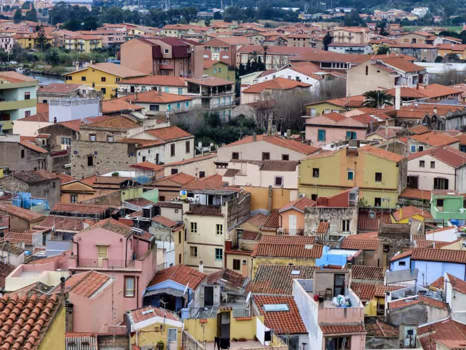 toits Bosa Sardaigne