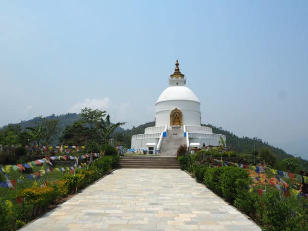 Pagode de la paix, Pokhara