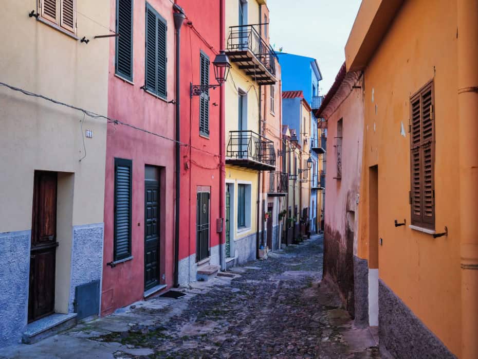 ruelles Bosa Sardaigne