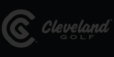 Cleveland Golf logo on a black background, representing premium golf equipment.