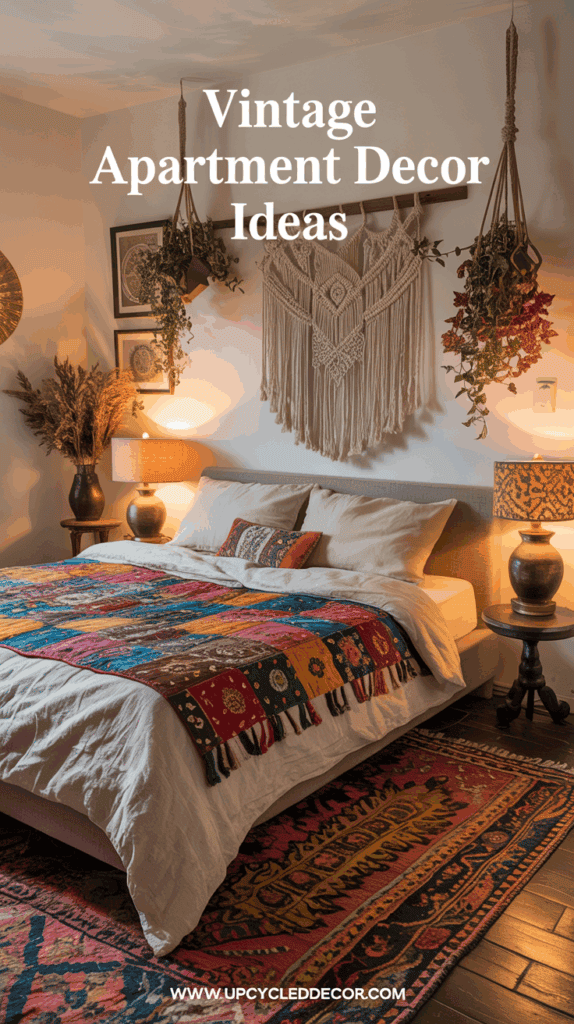 15 Amazing Vintage Apartment Decor Ideas to Grab Now - Upcycled Decor