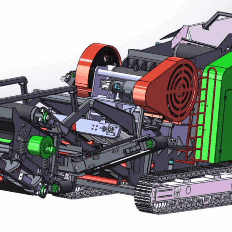 UPSEN U-JC96E Mobile Jaw Crusher