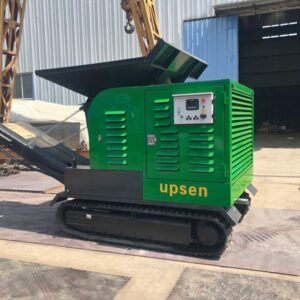 UPSEN USA-604JC ujc604 compact jaw crusher crushing construction material.