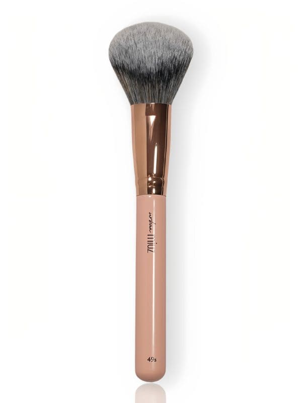 Pensula pudra pentru machiaj, model 49S, de înaltă calitate, ideală pentru aplicarea pudrei.