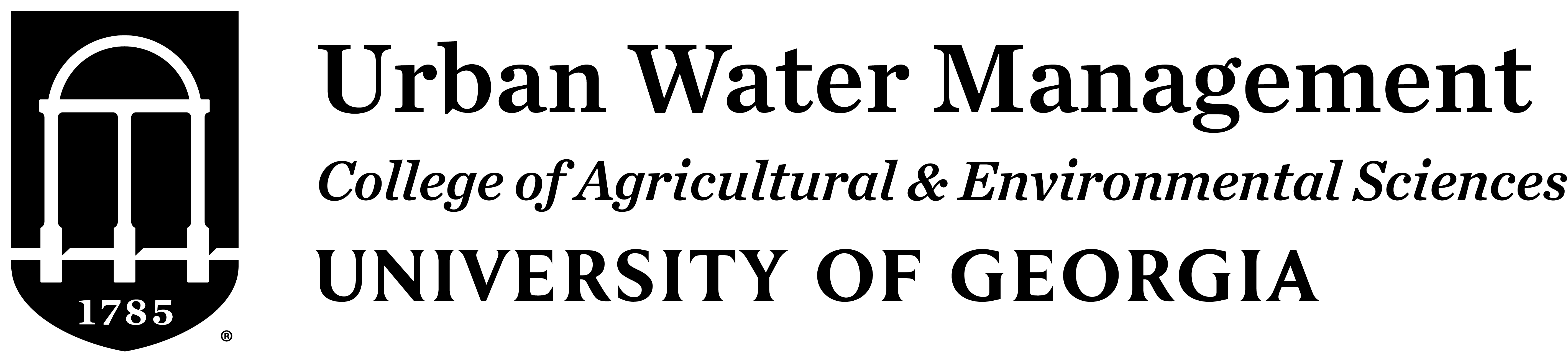 UrbanWaterMgmt logo Horizontal BW