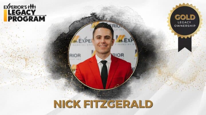 Nick FitzGerald, Gold Legacy Owner, Experior Financial