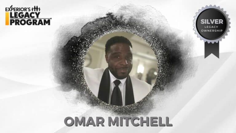 Omar Mitchell - Experior Silver Legacy Owner October 2025