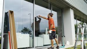 Solar window film installation