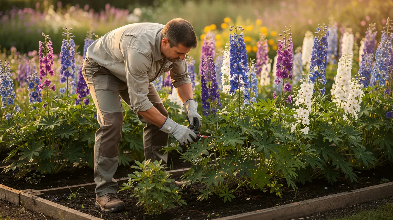 Ostróżka ogrodowa (Delphinium) – uprawa, odmiany i zastosowanie w ogrodzie