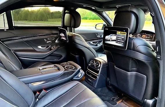 Mercedes-Benz S-Class VIP interior and detail