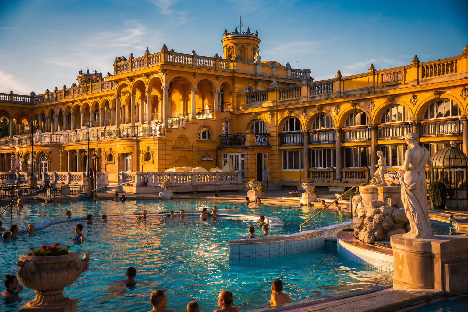 Thermal baths in Budapest