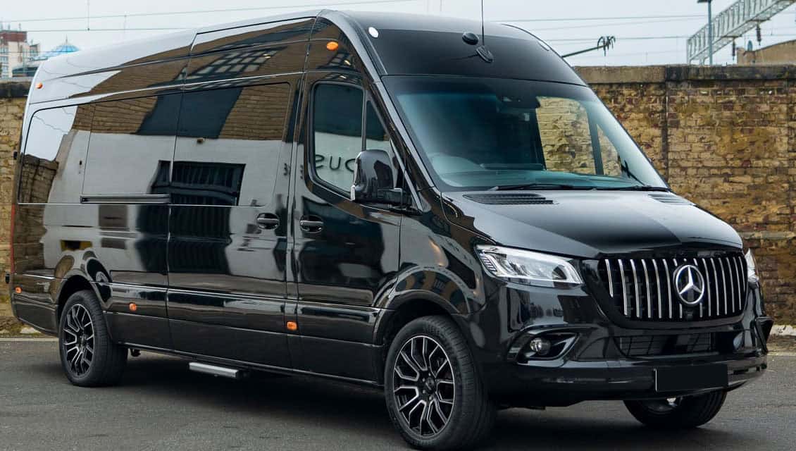 Mercedes Sprinter professional chauffeur service Budapest