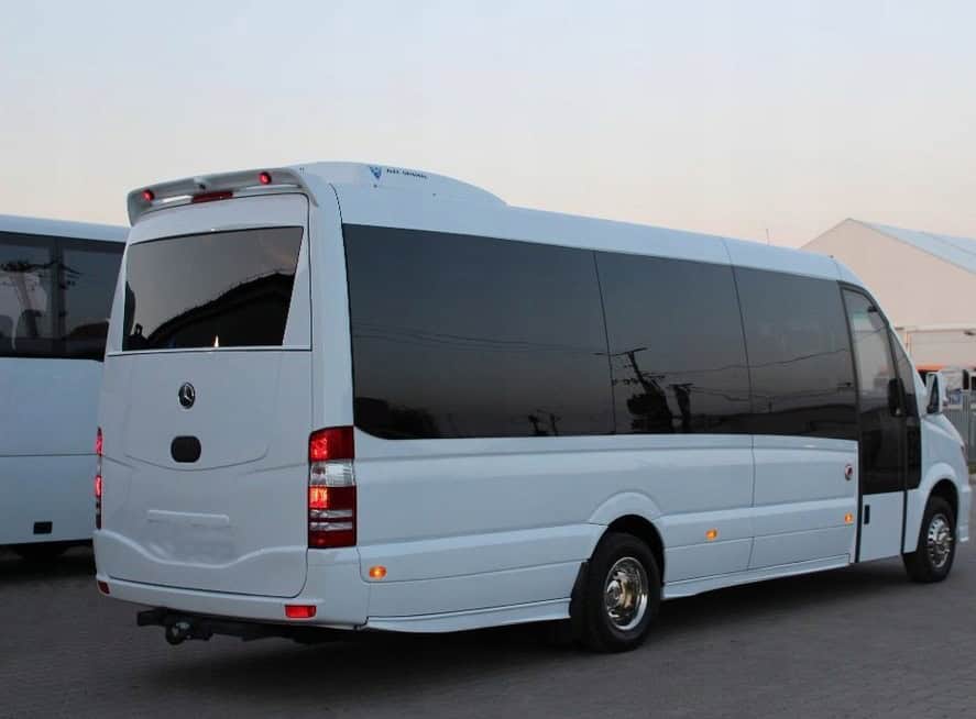 Van and bus transportation branding visual
