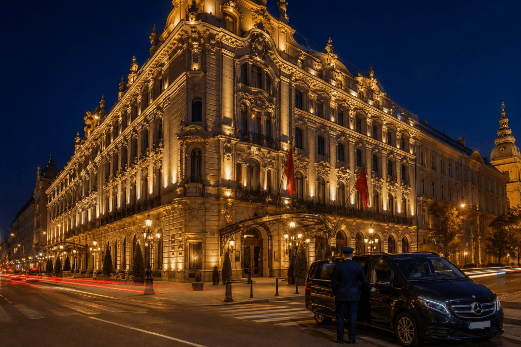 Matild Palace Transfer: A Premium Arrival at a Budapest Icon