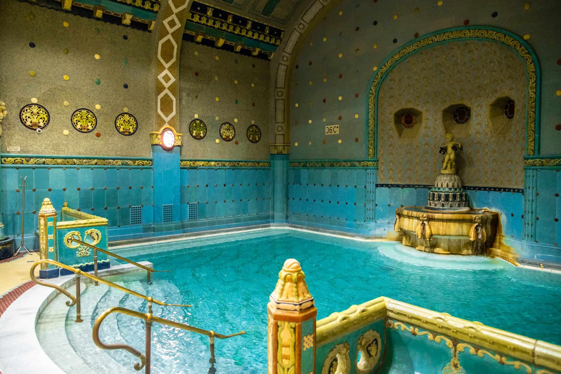 Gellert Bath Budapest Art Nouveau Spa