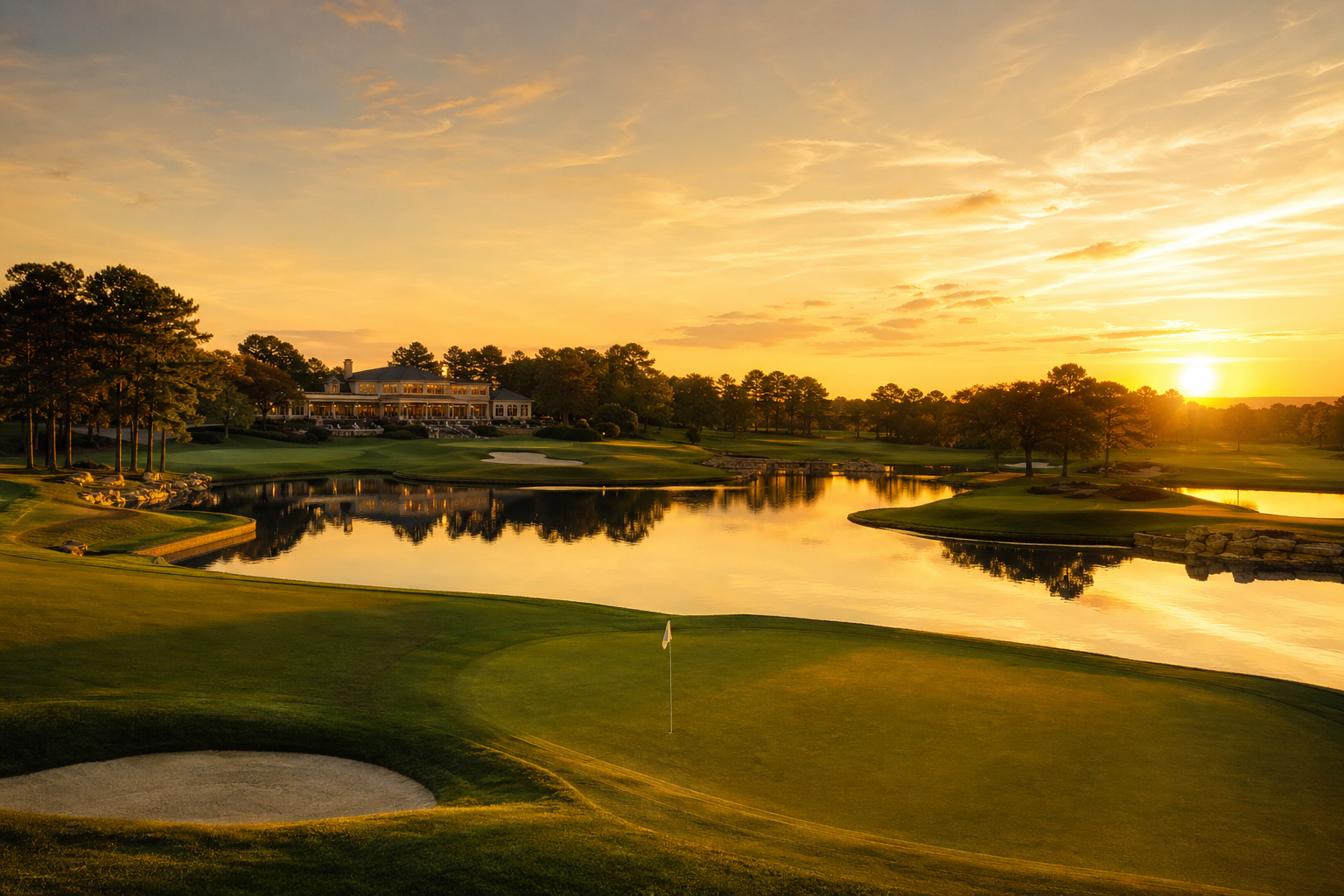 Premium golf course in Hungary with championship-level greens and elite facilities