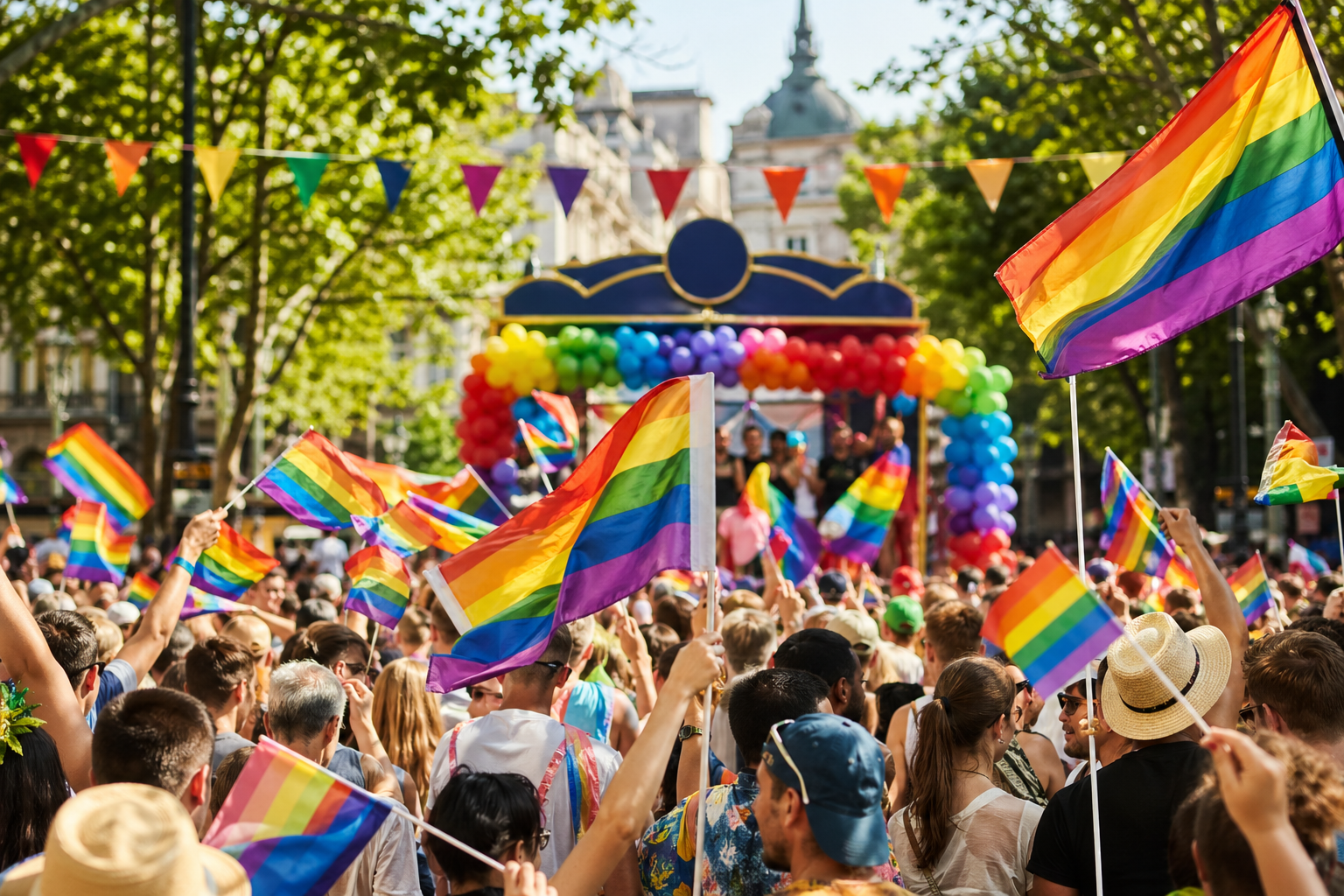 Pride parade Budapest