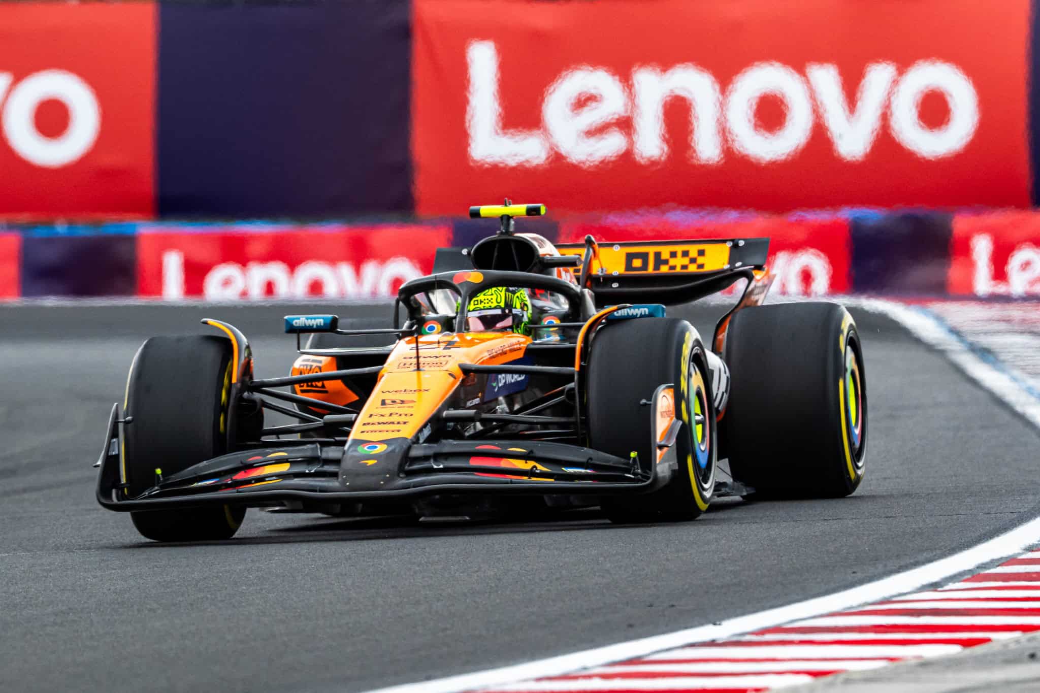 McLaren F1 Action Hungaroring
